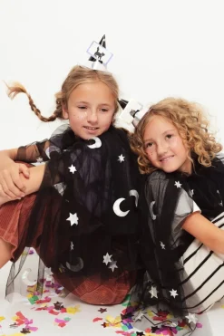 Zwarte Halloween Cape