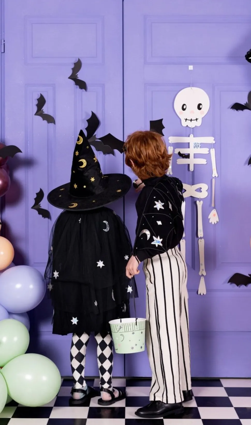 Zwarte Halloween Cape