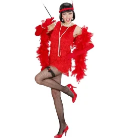 Zwarte Kousenband Met Rood Diamanten Hartje