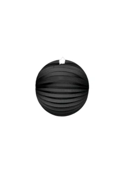 Zwarte Lampion 25cm