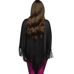 Zwarte Poncho Day Of The Dead