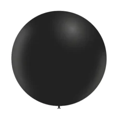 Zwarte Reuze Ballon 60cm