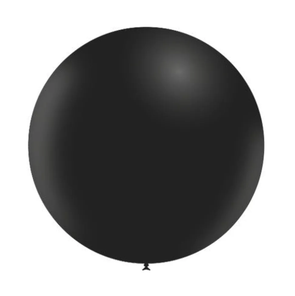 Zwarte Reuze Ballon 60cm