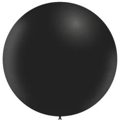 Zwarte Reuze Ballon XL 91cm