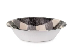 Zwarte Schaaltjes Geruit 17cm