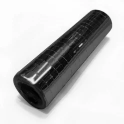 Zwarte Serpentine Metallic 4m 18 ringen