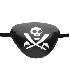 Zwart Witte Piraten Ooglapje