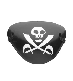 Zwart Witte Piraten Ooglapje