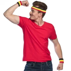Zweetbandjes Belgie 3st